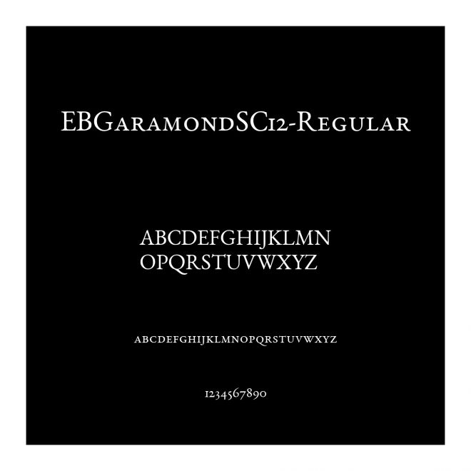 EBGaramondSC12-Regular