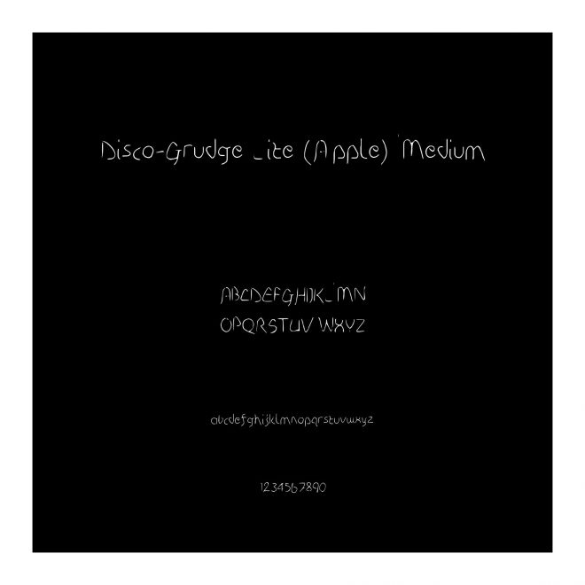 Disco-Grudge Lite (Apple) Medium