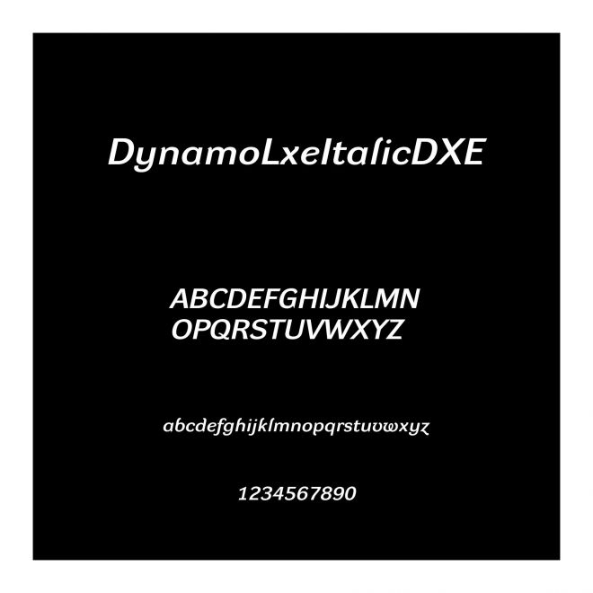 DynamoLxeItalicDXE