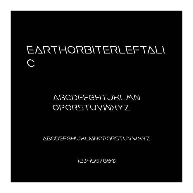 EarthOrbiterLeftalic