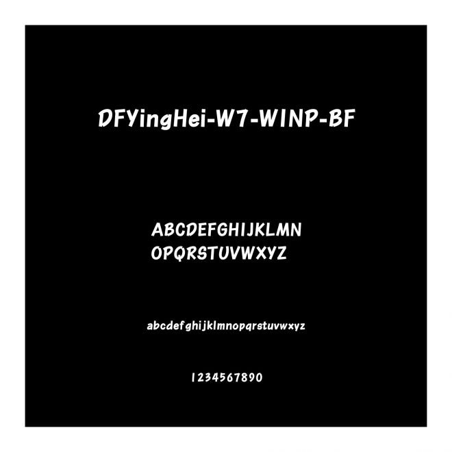 DFYingHei-W7-WINP-BF