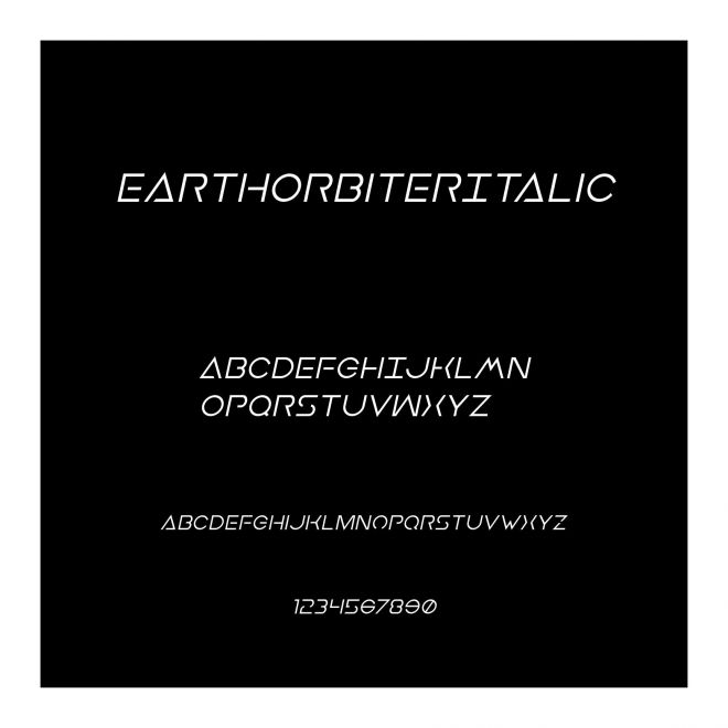 EarthOrbiterItalic