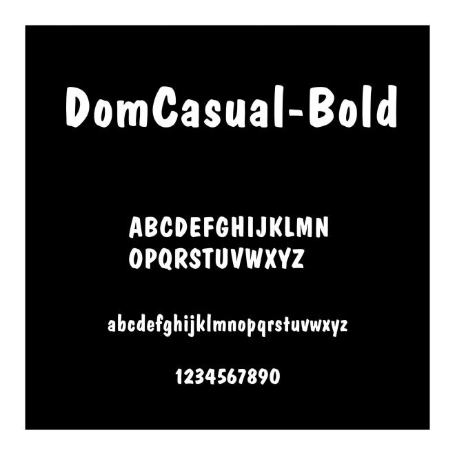 DomCasual-Bold