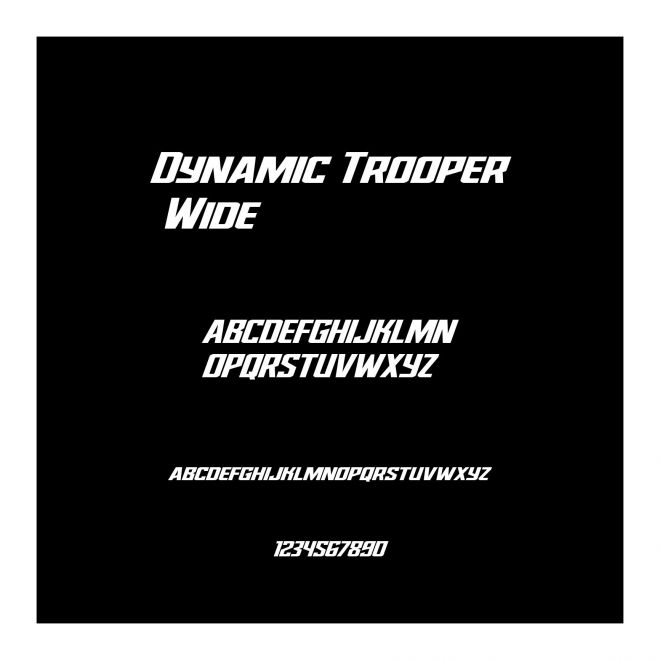 Dynamic Trooper Wide