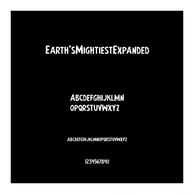 Earth'sMightiestExpanded
