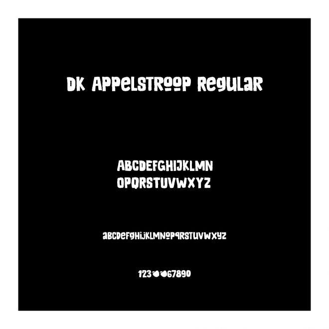 DK Appelstroop Regular