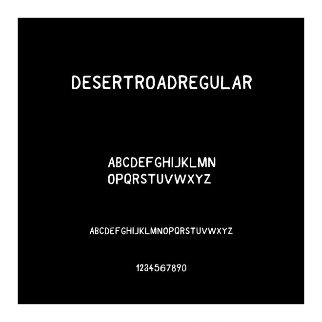 DesertRoadRegular