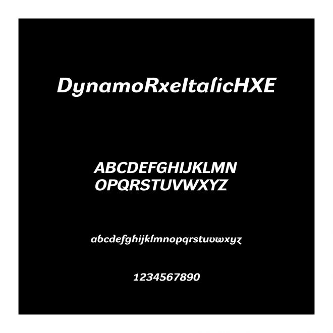 DynamoRxeItalicHXE