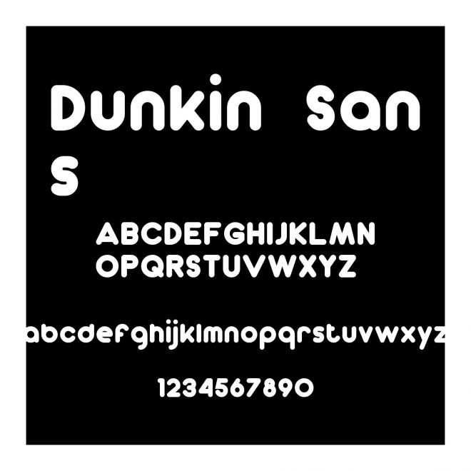 Dunkin Sans
