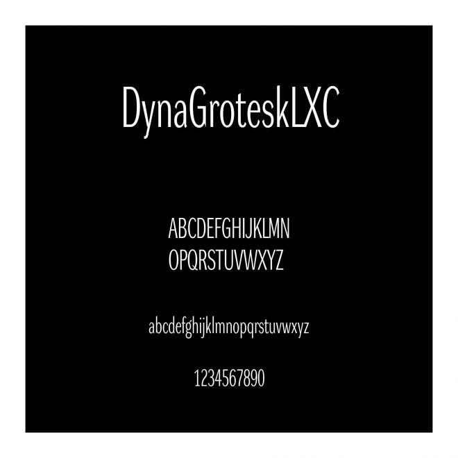 DynaGroteskLXC