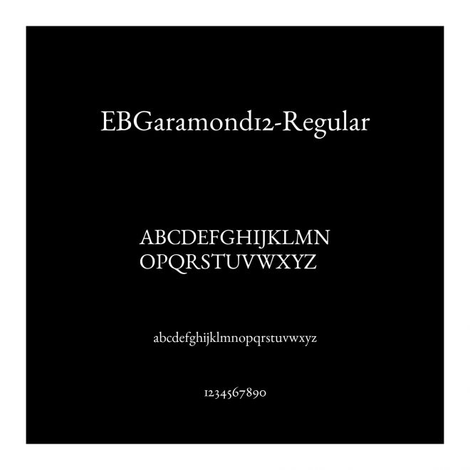 EBGaramond12-Regular