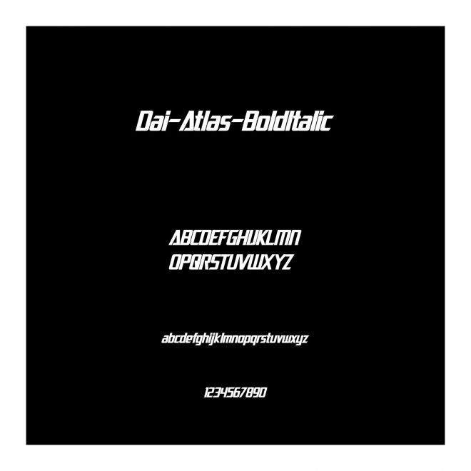Dai-Atlas-BoldItalic