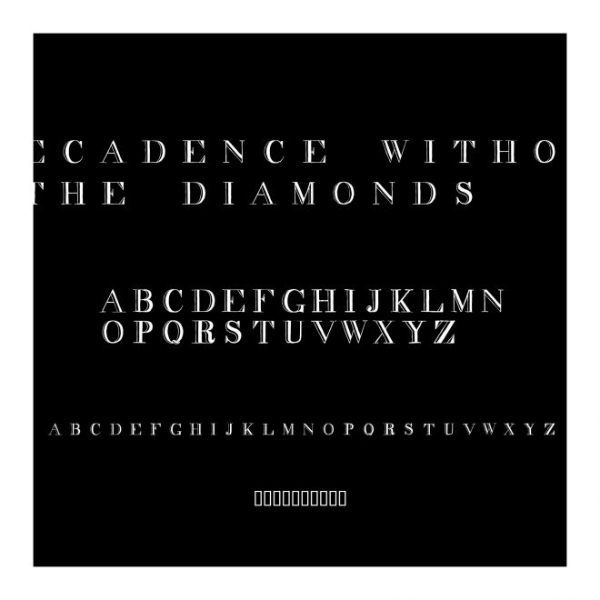 decadence without the diamonds