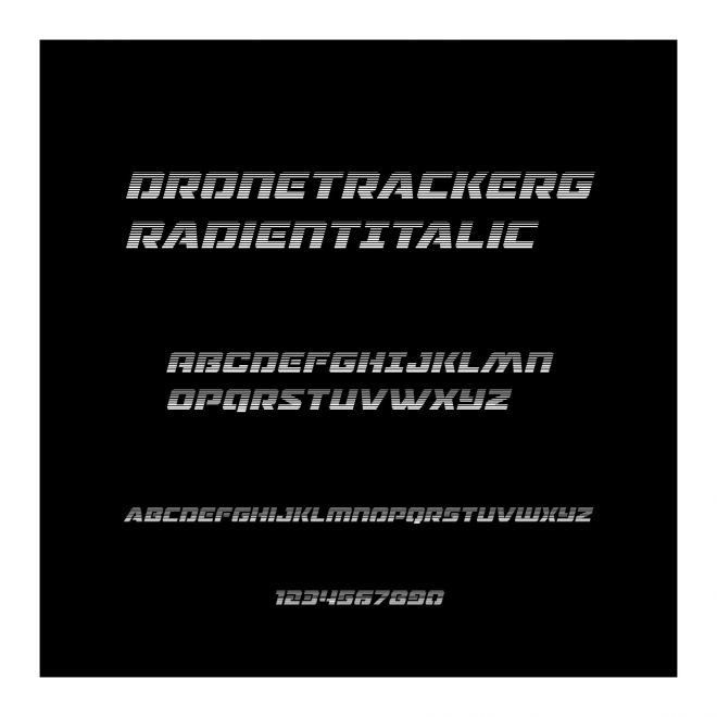 DroneTrackerGradientItalic