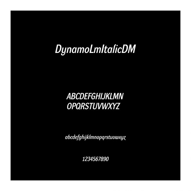 DynamoLmItalicDM