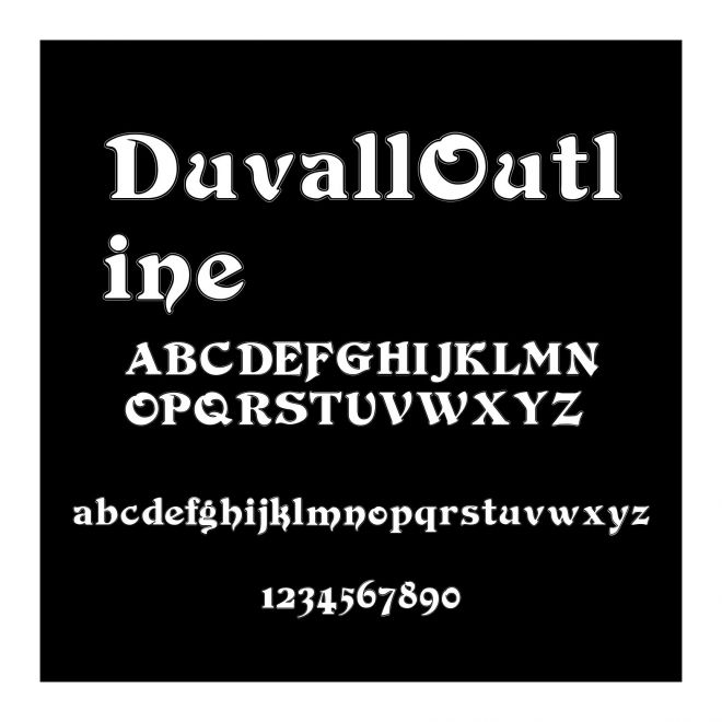 DuvallOutline