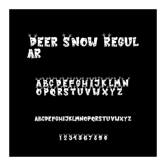 Deer Snow Regular