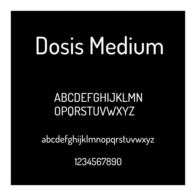 Dosis Medium