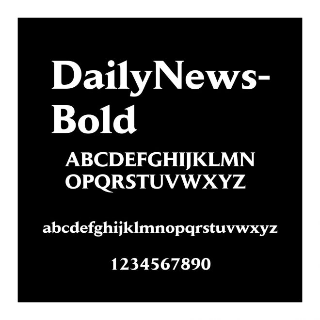 DailyNews-Bold