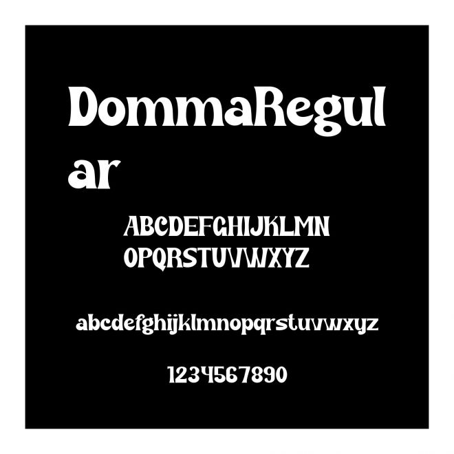 DommaRegular