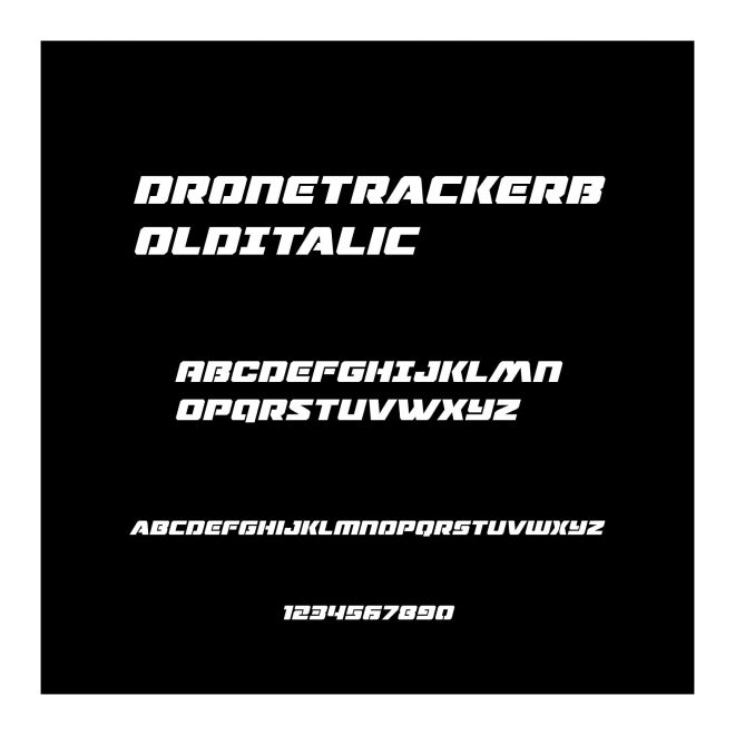 DroneTrackerBoldItalic