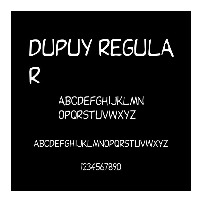 Dupuy Regular