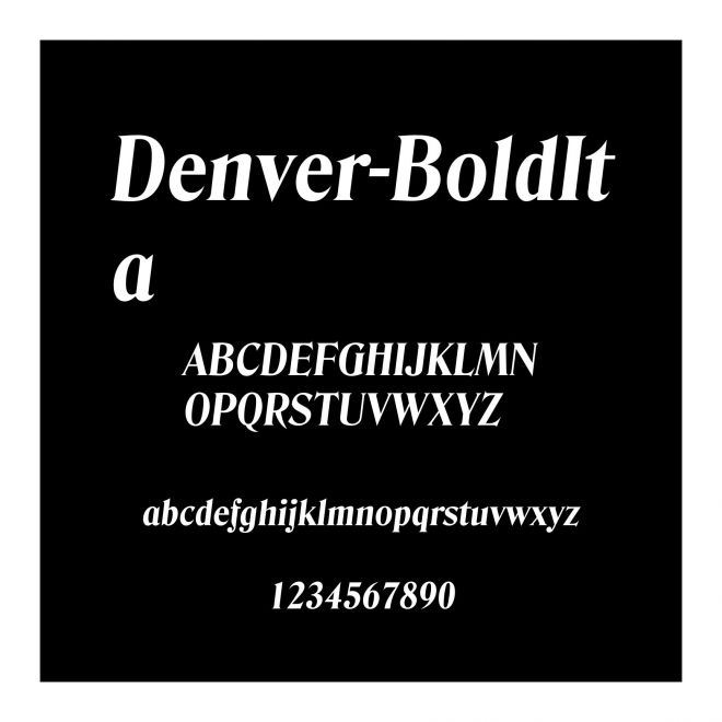 Denver-BoldIta