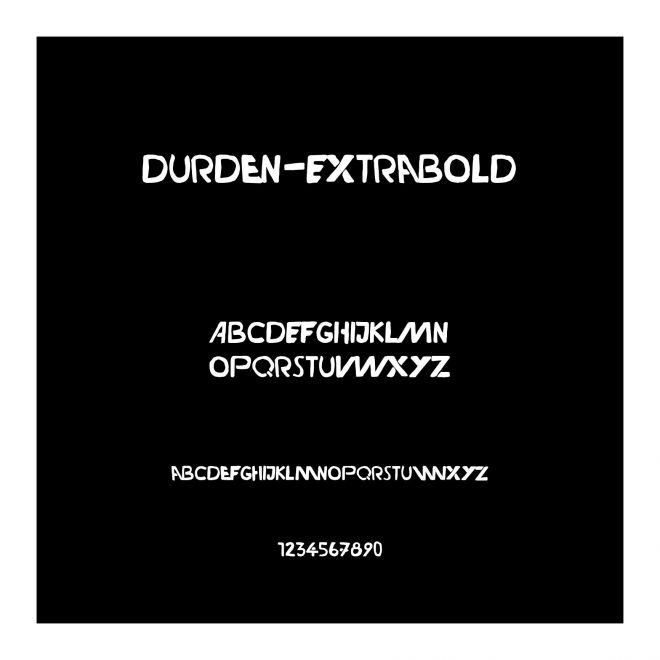 Durden-ExtraBold