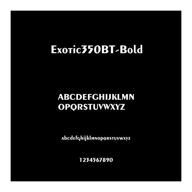 Exotic350BT-Bold