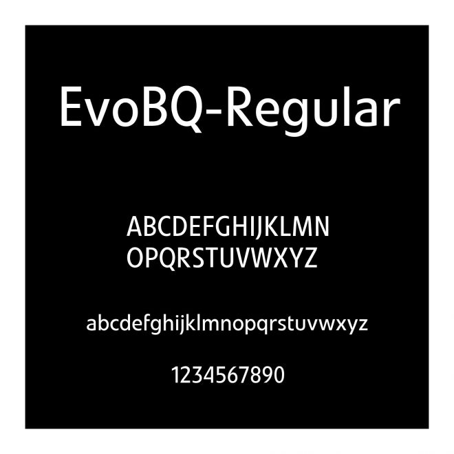 EvoBQ-Regular
