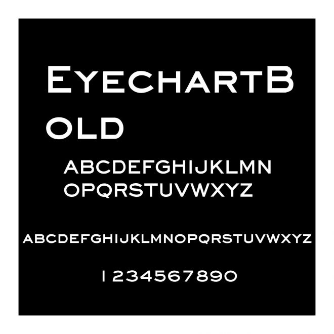 EyechartBold