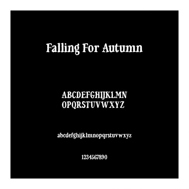 Falling For Autumn