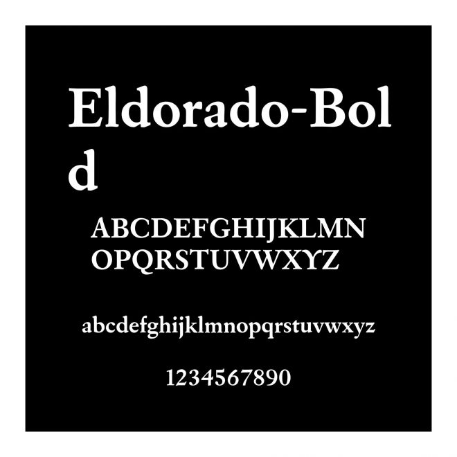 Eldorado-Bold