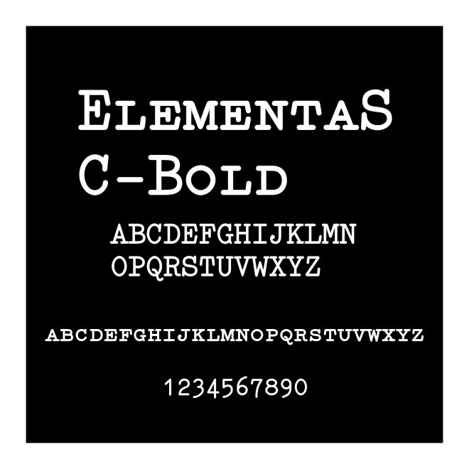 ElementaSC-Bold