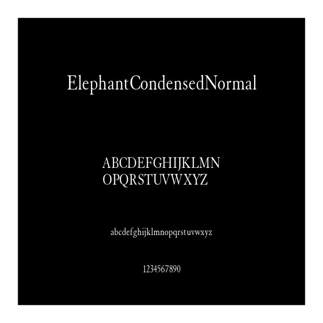 ElephantCondensedNormal