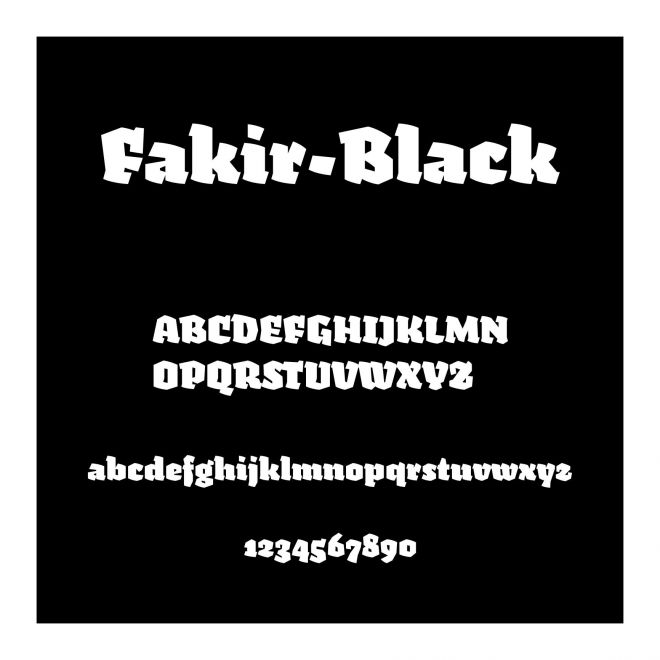 Fakir-Black
