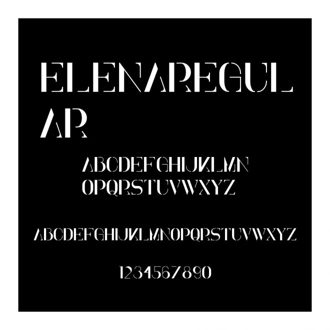 ElenaRegular