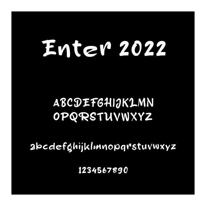 Enter 2022