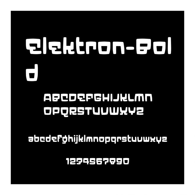 Elektron-Bold