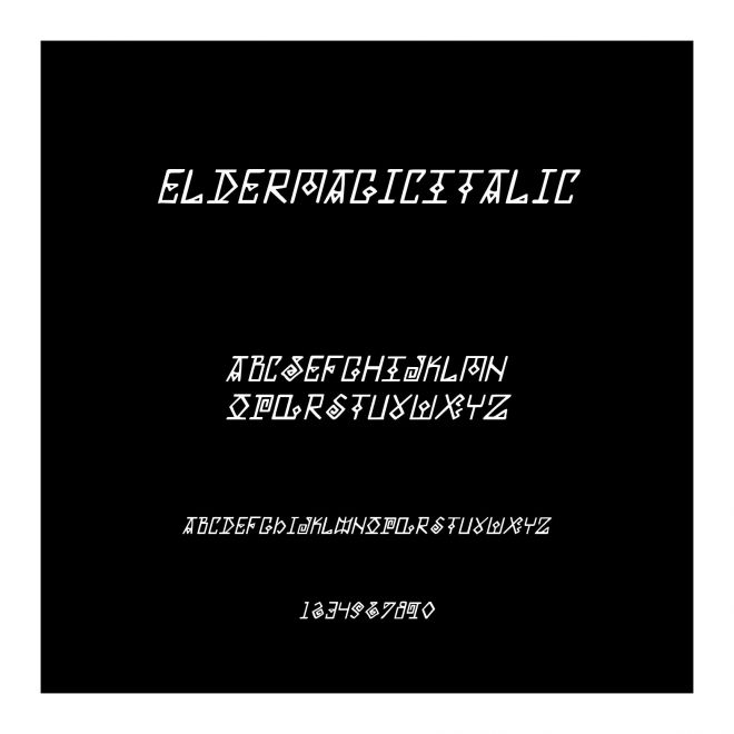 ElderMagicItalic