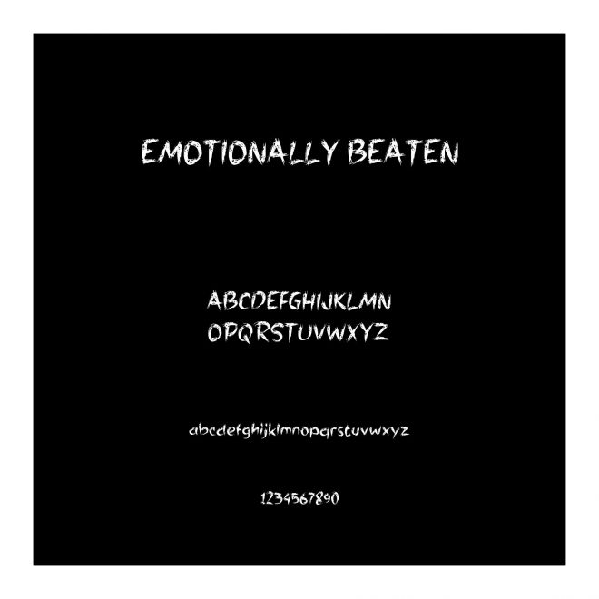 EMOTIONALLY BEATEN