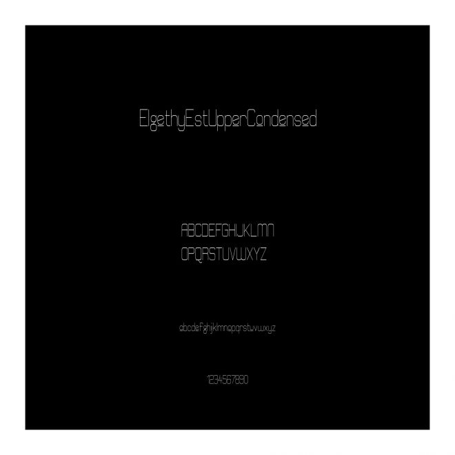 ElgethyEstUpperCondensed