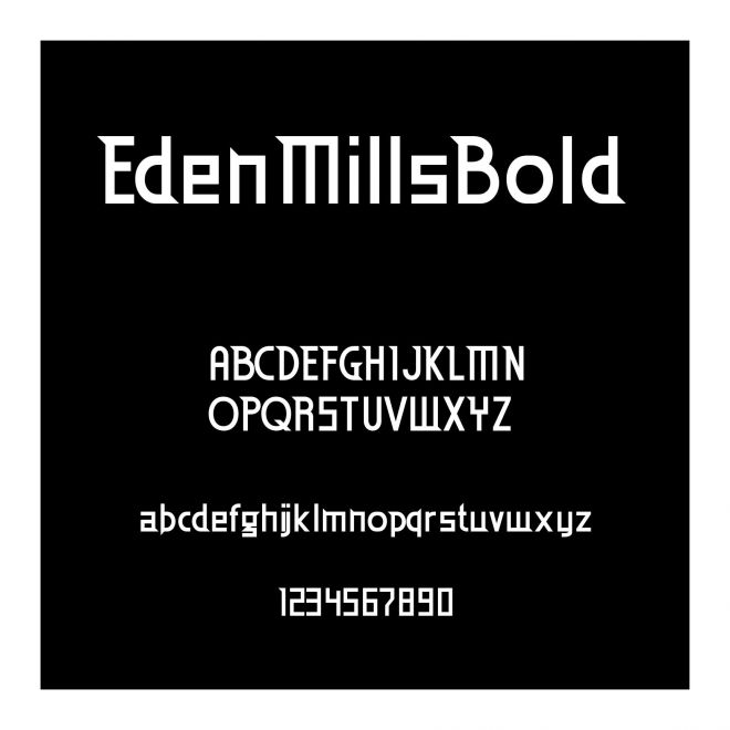 EdenMillsBold