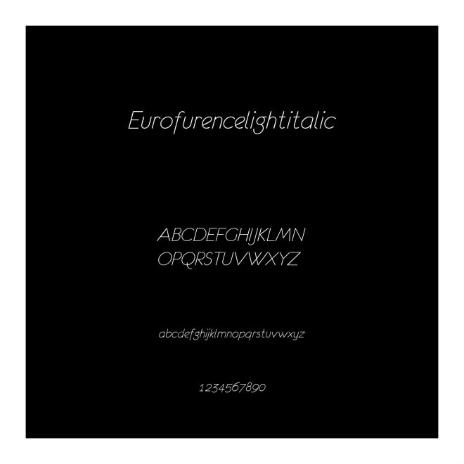 Eurofurencelightitalic