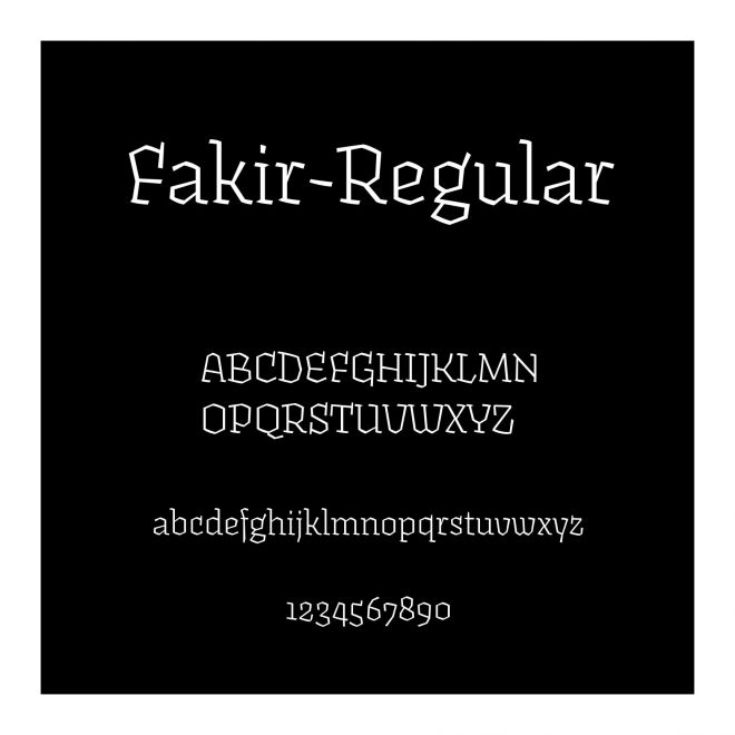 Fakir-Regular