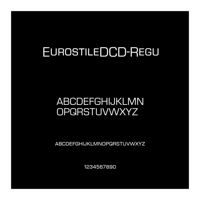 EurostileDCD-Regu