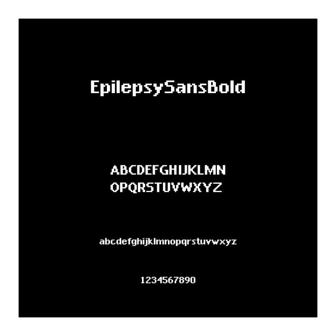 EpilepsySansBold