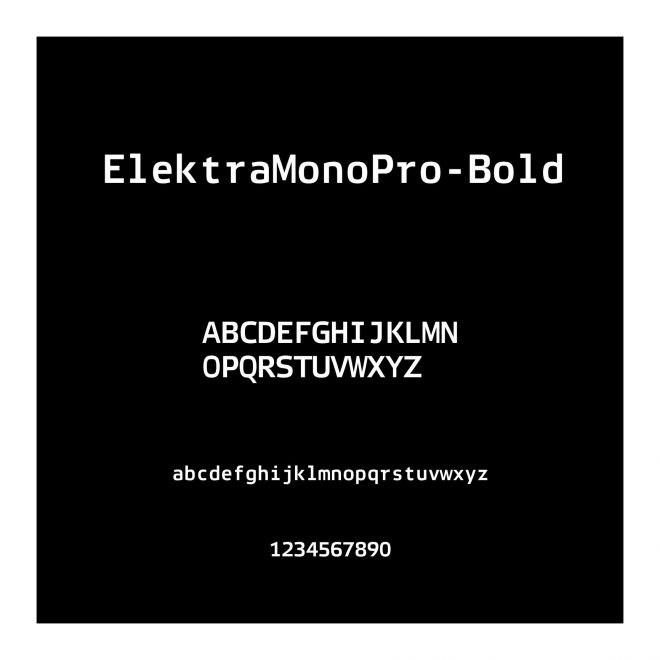 ElektraMonoPro-Bold
