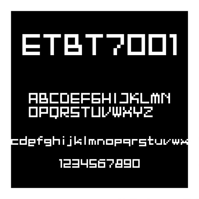 ETBT7001