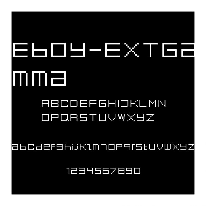 Eboy-EXTGamma